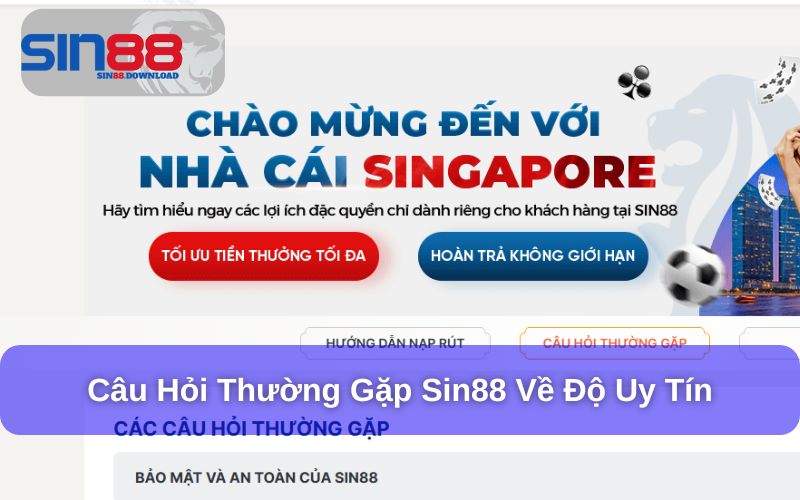 Giải đáp câu hỏi thường gặp Sin88 về giấy phép hoạt động