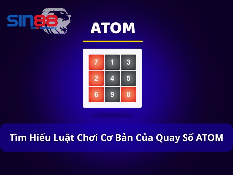 Luật chơi quay số Atom tại Sin88