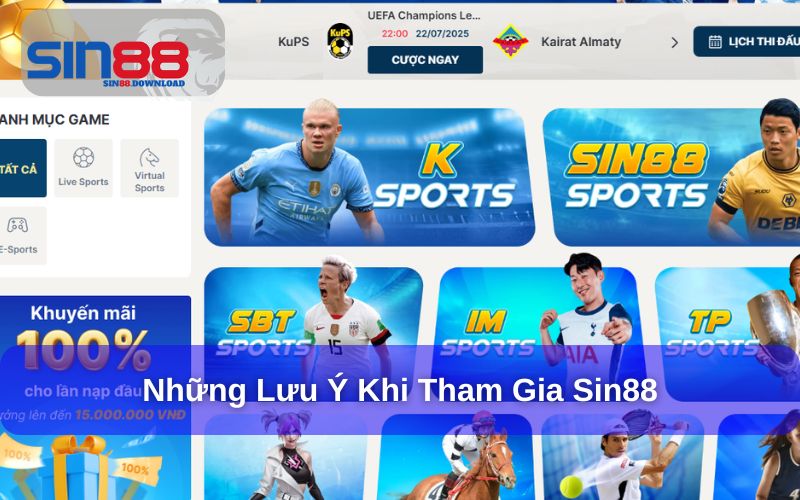 Nắm rõ điều khoản miễn trừ trách nhiệm khi tham gia Sin88