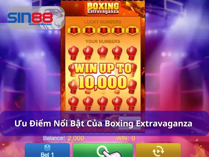 Đồ hoạ và âm thanh game Boxing Extravaganza ấn tượng