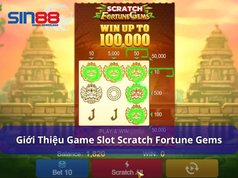 Giới thiệu trò chơi Scratch Fortune Gems